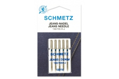 130/705 H-J Schmetz иглы джинс (5 шт.)