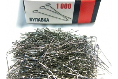 Шпильки швейні (1000 шт)