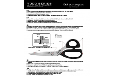 Ножиці KAI 7280 11"/28 см (Японія)