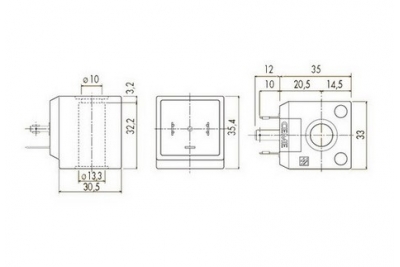 Котушка магнітна електроклапана CEME 6724