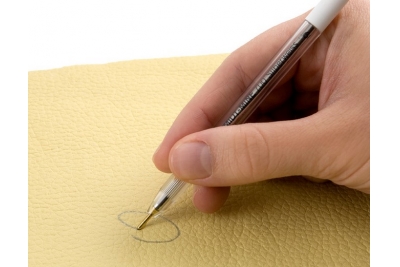 Стержень сріблястий для шкіри