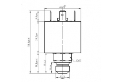 Датчик тиску CEME 1/4