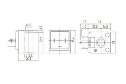 Котушка магнітна електроклапана CEME 6724